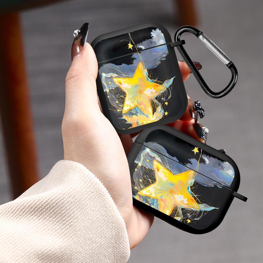 Cosmic Stars Earphone Cases Cover Case For Airpods Pro 3 Pro2 2 4 Pro3 1