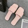 2024 Summer Beach Flip Flops White Black Fashion Pink Slippers Outdoor Plus Size Flats Women Sandals Silver Slides Shoes Ladies