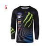 Mens Long Sleeve Cycling Jersey Quick Dry Mountain Bike MTB Trail Riding T-Shirt Outdoor Sports Apparel