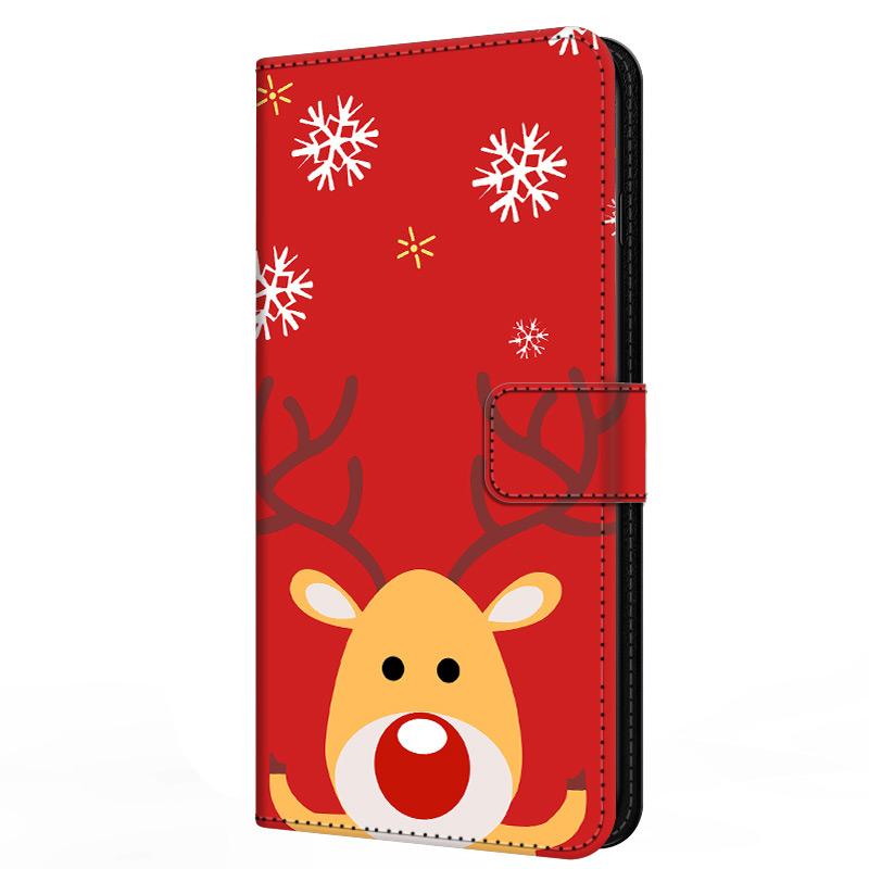 Wallet For Oneplus Ace 6 Flip Stand Book Phone Cover Magnetic Leather Case Cartoon Anime Merry Christmas Capa Oneplus Ace6 5G