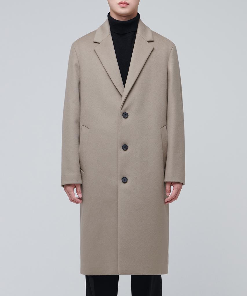 Musinsa Standard Cashmere 20 Oversized Single Coat [Mocha]