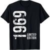 Limited Edition 1969 56th Birthday Born 1969 T-Shirt Print Original Design Gifts T Shirts Y2k Mens Clothing Camisas Streetwear