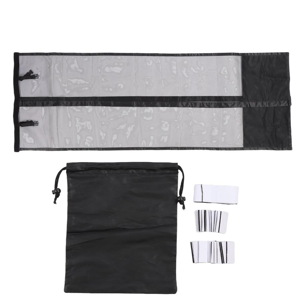 Штора на сетчатую дверь для автодома 27,56 дюйма X 78,74 дюйма Дышащая сетчатая штора-защита для двери для кемпинга, транспортного средства, туристического прицепа