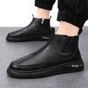 New In Men's Snow Boots Platform Warm Cold Proof Male Winter Shoes Brands Offer Anti Slip Fur Footwear High Quality Sale Luxury