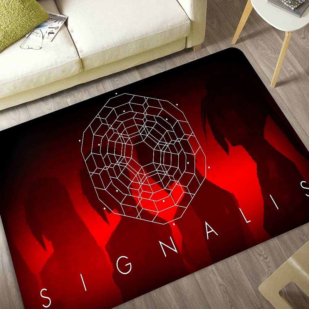 Игровой коврик S-Signalis в стиле INS, мягкий коврик для пола в спальне, коврик для дома, прачечной, противоскользящие домашние ковры