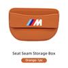 Leather Car Seat Seam Storage Box Phone Wallet Organiser Accessories For BMW E93 F10 F20 F30 F40 F15 F25 F26 F31 F49 F86 M3 M5 HOPDJ1