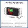 Цифровой индикатор напряжения батареи Type-c USB DC 8~30V Дисплей Светодиодный Тестер Индикатор уровня заряда Измеритель емкости литиевой батареи
