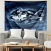 1PC Alien horror Artwork K-pop music group Tapestry Accessories for Bedroom,Livingroom, dormitory Room Wall Decor Fan Birthday Gifts
