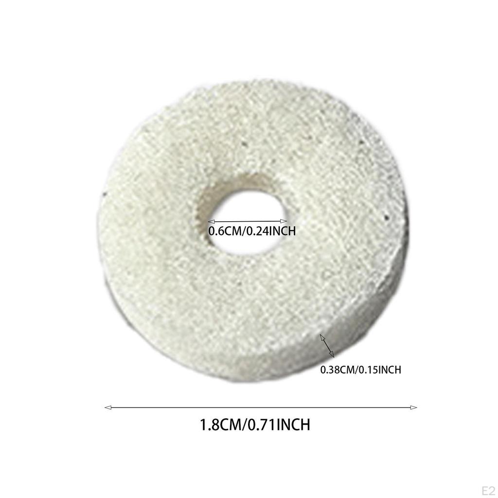 10 штук фетровые шайбы подушки прочные заменяют музыкальные части духового инструмента