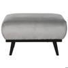 Bench - DKD Home Decor - Black/Grey - Polyester - Contemporary Style - Self-assembly