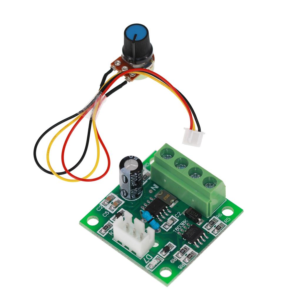 4 шт. Регуляторы скорости двигателя 1,8/3/5/6/12 В 2 А ШИМ-управление Отвертка в комплекте Защита от перегрузки по току Легко установить