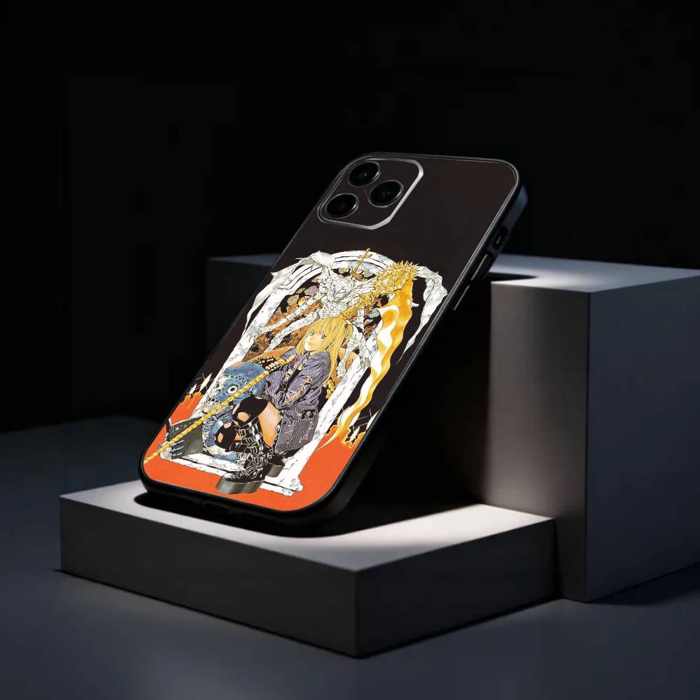 Миса аниме D-Death N-Note    Чехол для телефона Силиконовый Мягкий Для IPhone 17 16 15 14 13 12 11 X XR Plus Pro Max Plus
