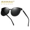 aoron Sunglasses Round Frame Polarized Sunglasses