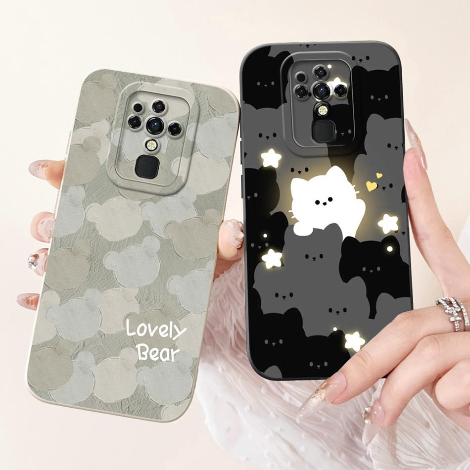 For Tecno Camon 16 Pro Case Camon16 16Pro CE7 CE7j CE9h Elegant Printing Soft Silicone Camera Protective Shockproof Phone Cases
