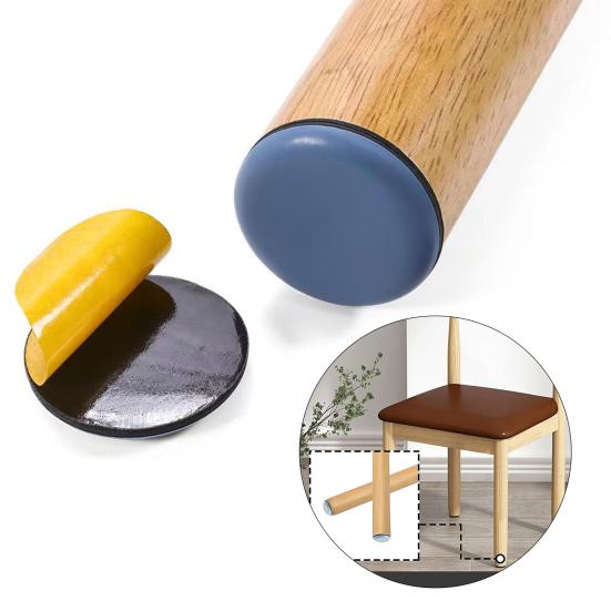 24 шт., прокладки для кухонной техники, бесшумные, безопасные, легко наносятся, самоклеящиеся, компактные, устойчивые к царапинам, мини-мебель, стол, стул, коврики для ног, кухонные принадлежности