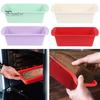 Nonstick Silicone Bread Loaf Pan with Handles Oven Safe Non-stick Heat-resistant Easy Release Bread Baking Tray