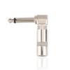 3Pcs 6.3mm 1 4inch L Type Instrument Audio Microphone Cable Connector Right Angle Plug Jack