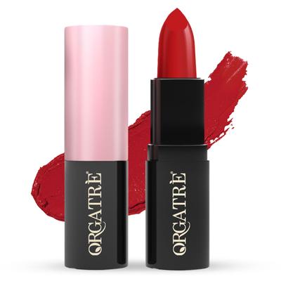 Orgatre MoodBliss Кремовая Матовая Стойкая Помада-Карандаш для Женщин | Интенсивный Цвет, Увлажняет Губы | Не Сушит | Высоко Пигментированная Нет
