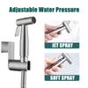 Stainless Steel Bidet Faucet Diaper Sprayer Set With Hose Adjustable Toilet Bidet Modern Bathroom Pressure Sprayer for Bathroom