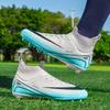 Мужские FG Новые Футбольные Бутсы Шиповки для Искусственного Поля Tenis Высококачественные Тренировочные Спортивные Мужские Футбольные Бутсы Длинные Шипы На Лодыжку Футбольные Бутсы