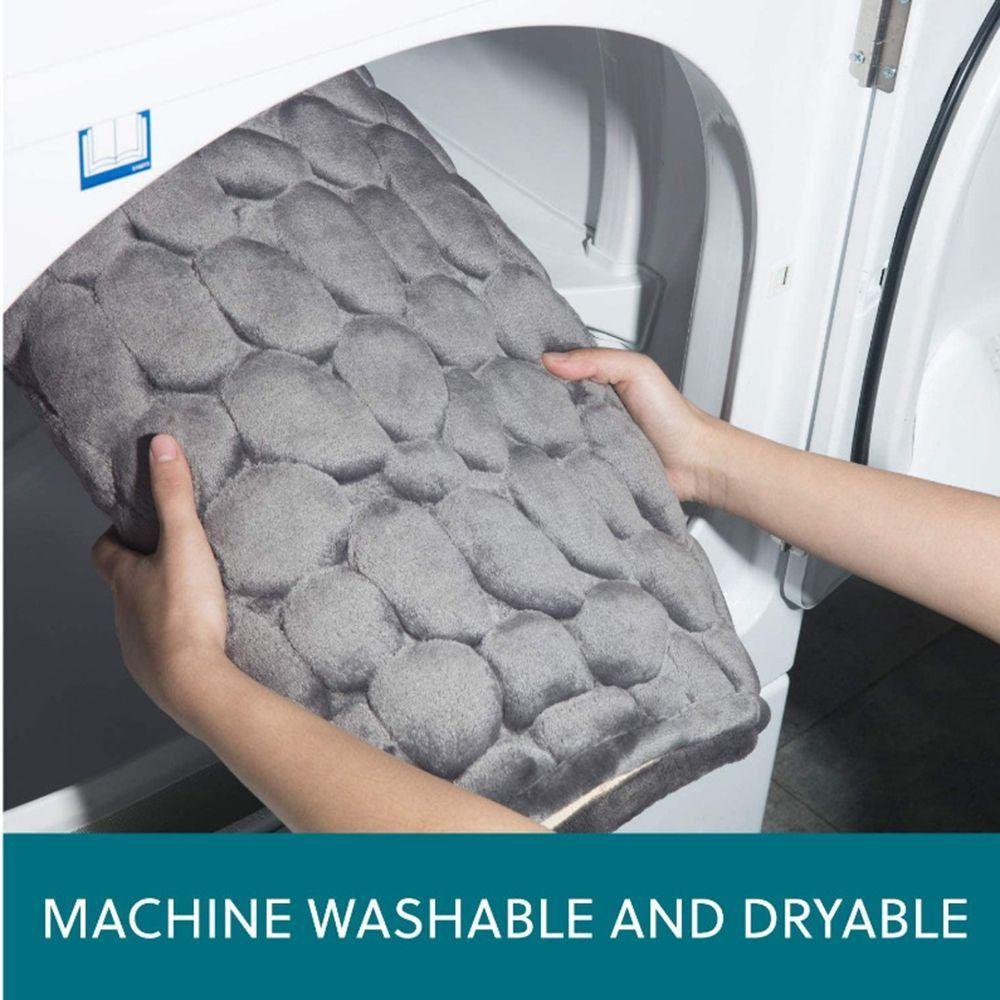 Моющийся коврик для ванной, нескользящий напольный коврик, практичный коврик для ванной комнаты