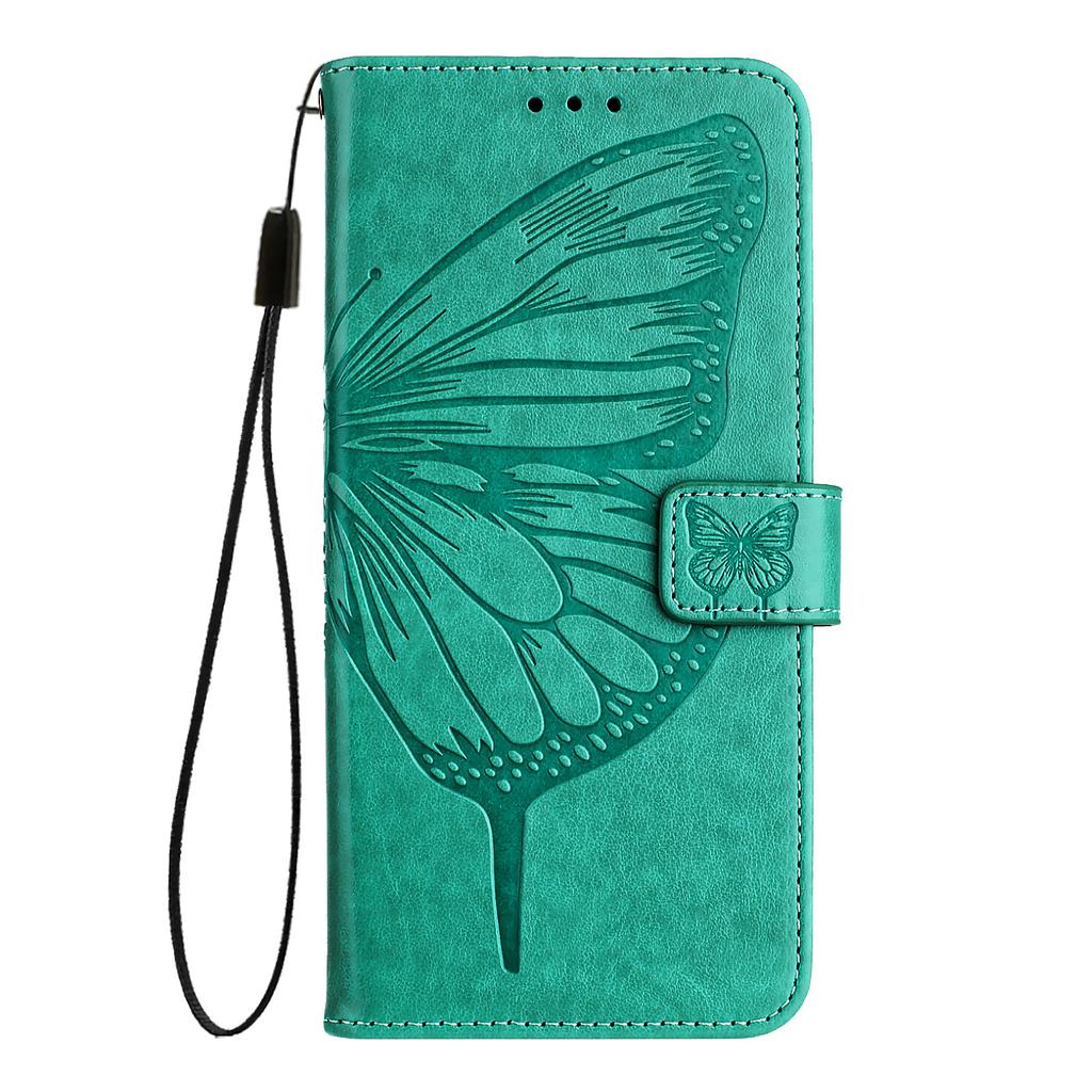Butterfly Flowers PU Leather Case Kickstand Card Holder Slots TPU Shockproof Flip Cover For Vivo, Vivo Y70s Y15a V20 SE Y51 V21e Y21 Y20 Y35 Y55S...