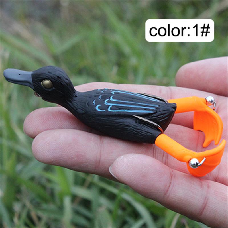 Fish King 1 шт. Пропеллерный плавник для ловли утки, приманка для ловли лягушки, 9 см, 11,3 г, искусственная приманка для утки, 3D-глаза, дневные приманки для окуня