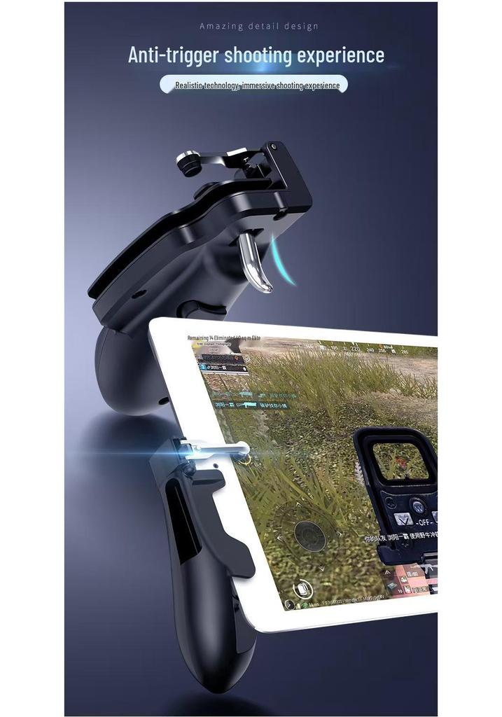 H11 Series Tablet PUBG Controller: 4-6 Finger Stimulating Battlefield Shooting Game Controller