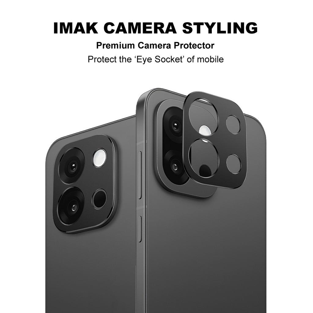 Для OnePlus 13T 5G стеклянная пленка для объектива IMAK Camera Styling Premium Camera Protector