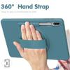 Чехол для Samsung Galaxy Tab S7 Plus 12,4 T970 T975 11 T870 T875 A7 10,4 T500 с держателем для карандашей, вращающийся чехол для планшета с ремешком на руку