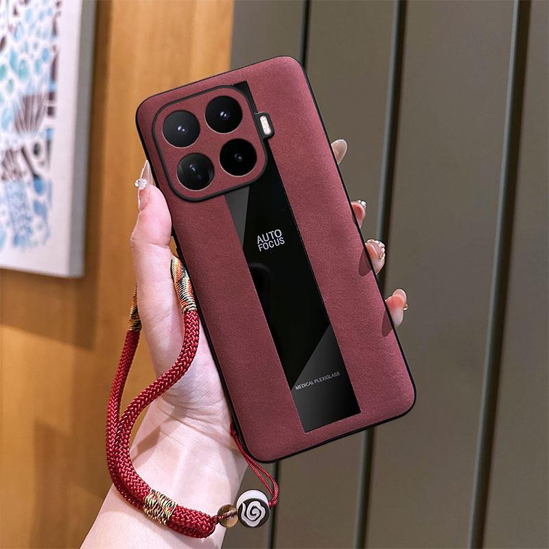 Для Xiaomi 17T/17T Pro Чехол Премиум Кожа Янба Благоприятное Облако Плетеный Браслет Ударопрочная Крышка Для Xiaomi 17 T/17 T Pro
