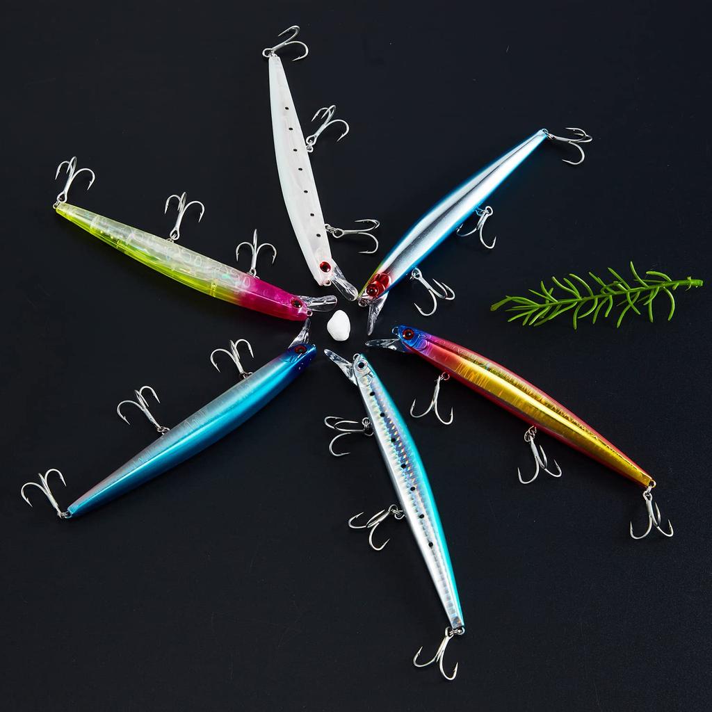 KOKO Lure KK140S 23g Sinking Minnow for Sea and with Shifting Center of Gravity #6 Minnow, Bass, Bluefish, Flounder, Tungsten-Based