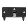 Adjustable Watch Back Case Opener Cover Remover Wristwatch Repair Tool (Black)