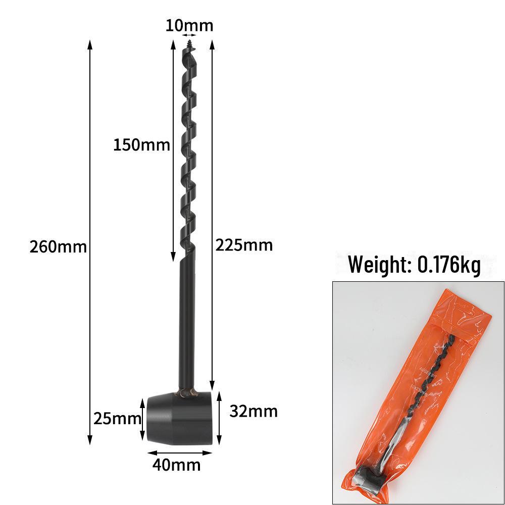 Универсальная ручная дрель для деревообработки: Ручное спиральное сверло для выживания и проектов «сделай сам»