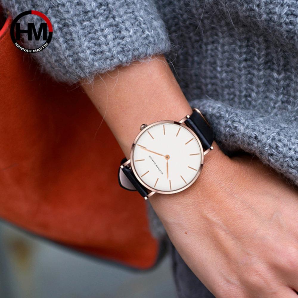 Ladies Watch Waterproof 36mm Dial Design Simple and Versatile Watch