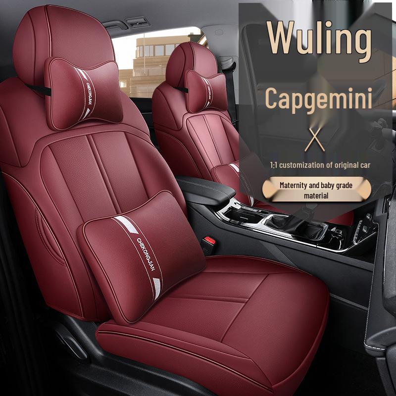 Wuling Capgemini Full Surround Seat Cover for 6-Seater - All-Season Cushion