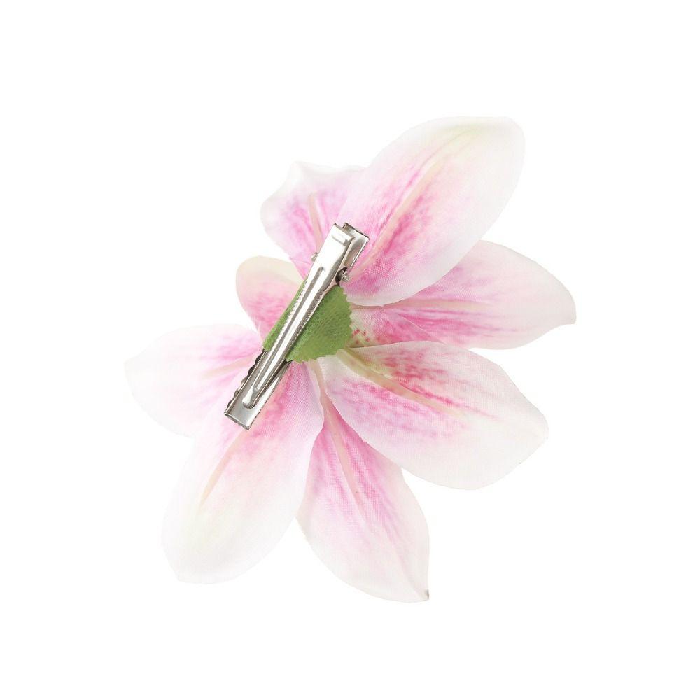 Bohemia Simulation Flower Duckbill Clip Barrettes Korean Style Hairpins Daily