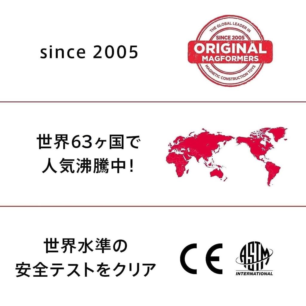 Набор динозавров Bornelund MAGFORMERS [40 деталей] [в комплект входит японская брошюра] Для детей около 3 лет MF708003J