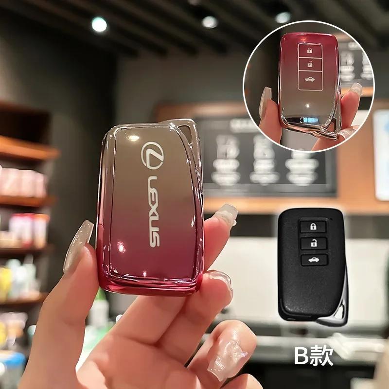 THQP1 TPU Car Remote Key Cover Case For Lexus NX IS RX ES GX LX LS UX GS 200 260 300 350 NX200 NX300 RX350 ES300 Fob Auto Accessories