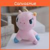Unicorn Plush Toy Cartoon Cute Doll Keychain Backpack Pendant Child Gift Holiday