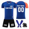 Personalised Shirts Kit Mens Girls With Name Number Custom Football Jerseys For Boys Training Suit