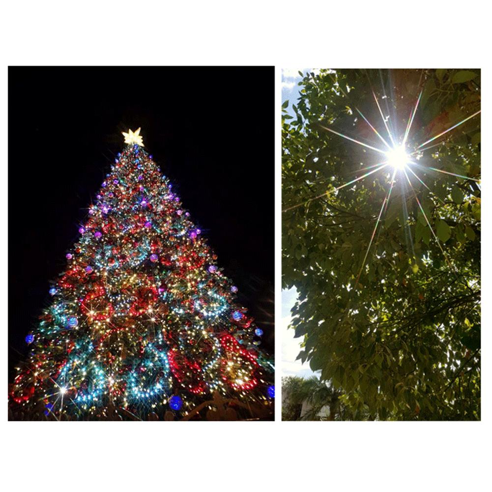 52mm Rotatable Adjustable Phone Star Filter Firelight Lens for Jewelry Accessories Night Photography Sparkling Effect Capture