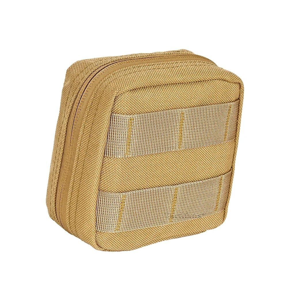 Card Holder EDC Pouch Compass Flashlight Tool Pack Bag EDC Waist Bag Hiking Accessories