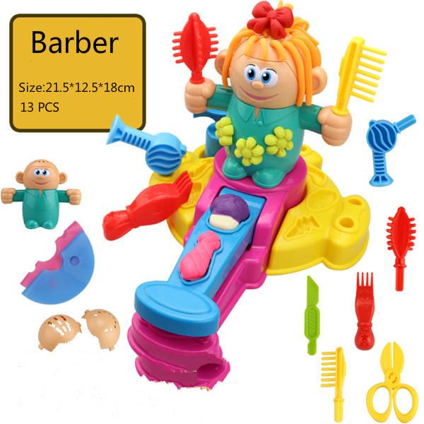 Kids Play Dough Creative 3D Educational Modeling Clay Plasticine Tools Kit DIY Design Play Doh for Girls Boys