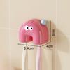 Wall Mounted Toothbrush Holder Self Adhesive Dustproof Toothbrush Organizer Multifunction Toothbrush Head Protective Cover