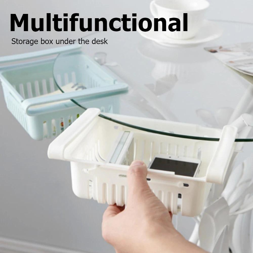 Корзина для хранения в холодильнике Выдвижная корзина для сушки Масштабируемая коробка-органайзер для хранения яиц Ящики для хранения в гостиной и кухне