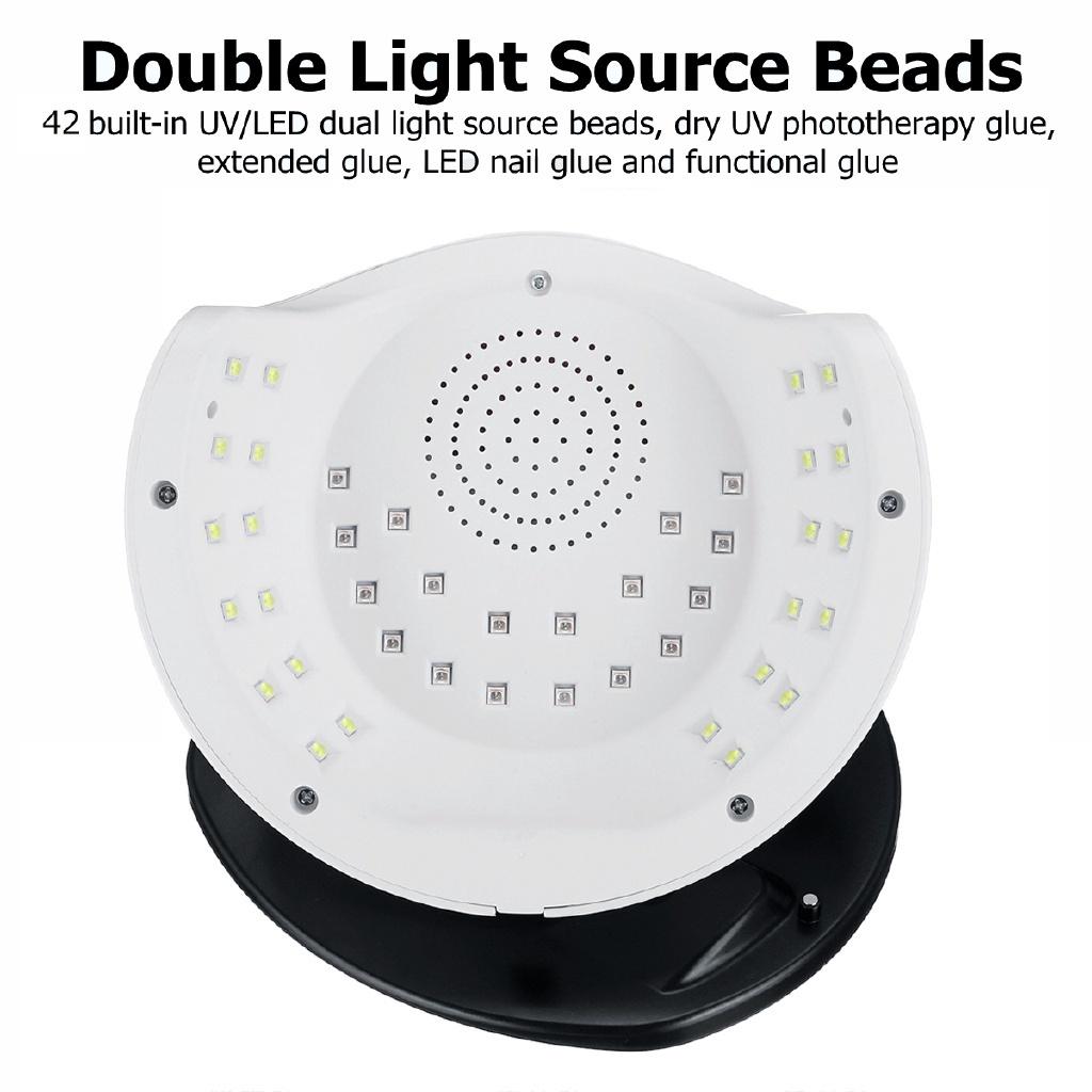 98 Вт Лампа для ногтей Светодиодная сушилка для ногтей для сушки S Гелей Полировка С умными датчиками Маникюр Нейл-арт Салонное оборудование Совершенно новое