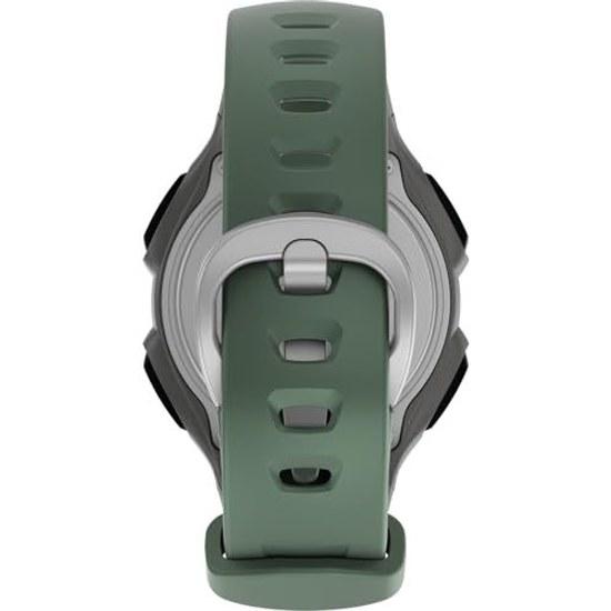 TIMEX Универсальные наручные часы Triathlon Classic TW5M67300 Кварцевые 10 Атмосфер Водонепроницаемые Пластик Цифровой циферблат Смола