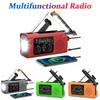 Многофункциональное радио AM FM со встроенным фонариком, портативное погодное радио для кемпинга, походов, аварийной готовности