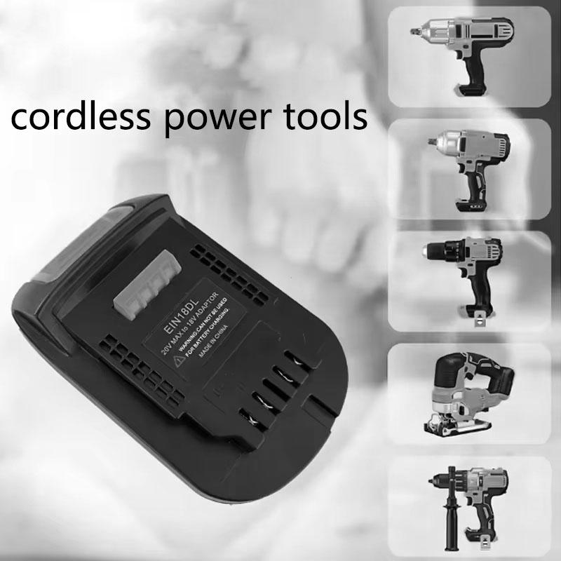 Для Einhell на для Dewalt Адаптер для Einhell 18V Li-ion Аккумулятора Конвертер на для Dewalt 20v Аккумулятора Беспроводные Электроинструменты Дрель